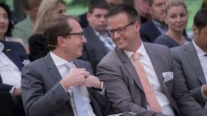 Michael Haberland und Alexander Dobrindt