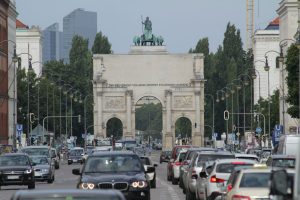 Verkehrschaos in München, auch ohne Fahrradautobahn.